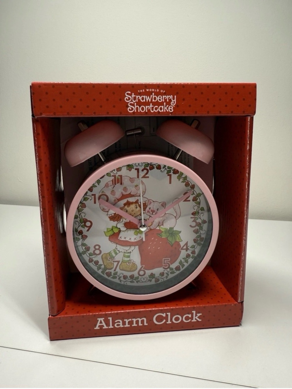Strawberry Shortcake Pink Alarm Clock